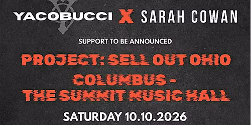 Yacobucci X Sarah Cowan @ The Summit Music Hall