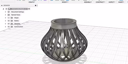 Intro to 3D Design with Fusion360 (Afternoon)