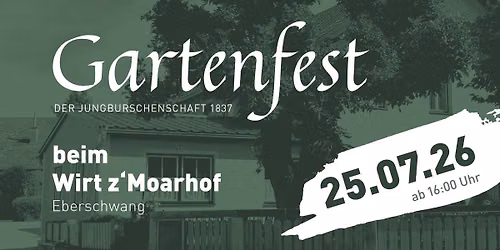 Gartenfest 2026