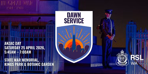 Anzac Day 2026: Dawn Service 