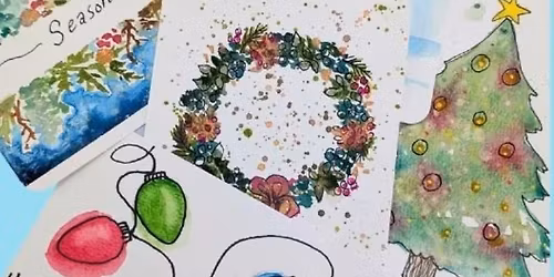 Watercolor Holiday Cards