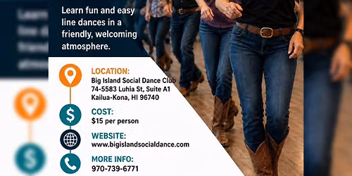 Beginner Line Dance Class