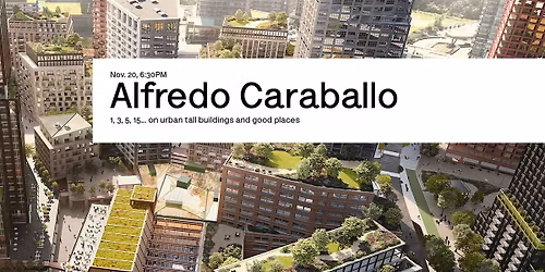1, 3, 5, 15... on urban tall buildings and good places