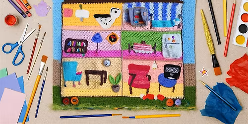 Can Glitter, Fabric and Paint Take You Home?