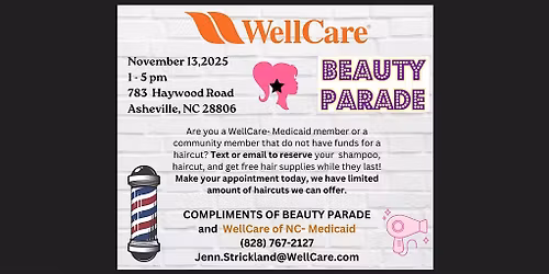Beauty Parade 2025- WC Hair cut event