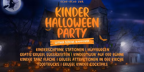 Kinder Halloween Party Hannover