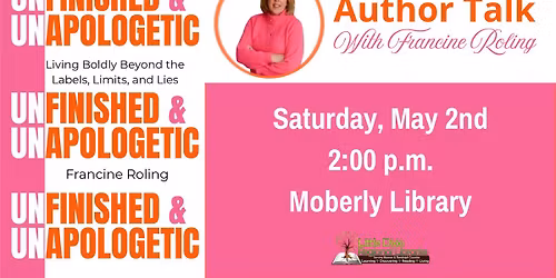 Author Talk with Francine Roling