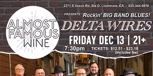 Delta Wires at Almost Famous Wine Lounge