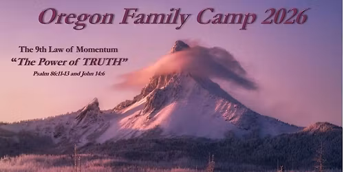 Oregon Family Camp 2026