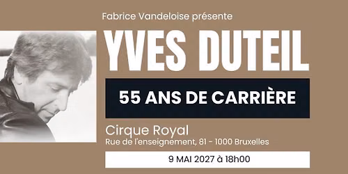 Concert au Cirque Royal de Bruxelles