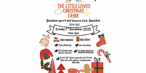 The Little loves christmas fayre coming to Basildon