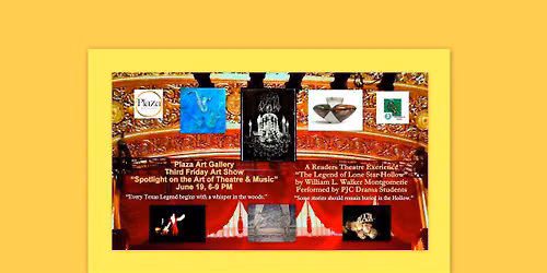 Third Friday Art Show: "Spotlight on the Art of Theatre & Music" \ud83c\udfad\ud83c\udfb7
