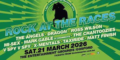 ROCK AT THE RACES \ud83d\udc0e Sat 21st March