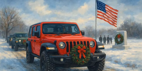 \ud83c\uddfa\ud83c\uddf8 Jeeps for Wreaths: Honoring Heroes in Carlisle \ud83c\uddfa\ud83c\uddf8