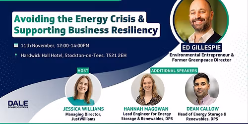 Masterclass - Avoiding the Energy Crisis and Supporting Business Resiliency