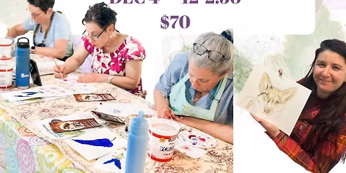 Introduction to Watercolor with Tina Williams! $70