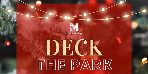 Deck the Park - Lighting Ceremony