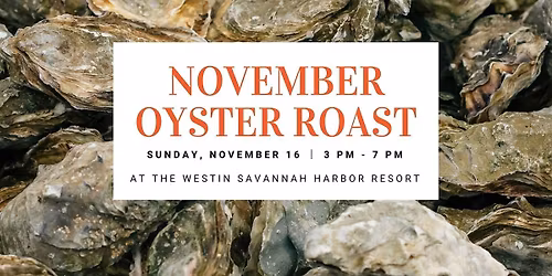 November Oyster Roast