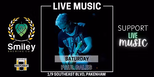 Paul Gales Live @ Smiley Brewing