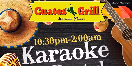Friday & Saturday Karaoke in Old Town Alexandria VA at Cuates Grill