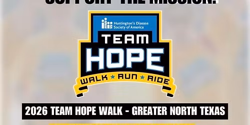 2026 Team Hope Walk - Greater North Texas 
