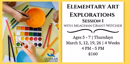 Elementary Art Explorations - Session 1