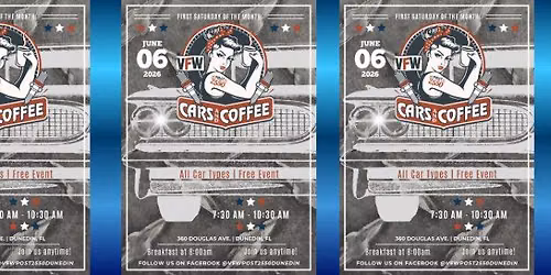 Cars & Coffee VFW Post 2550 Dunedin