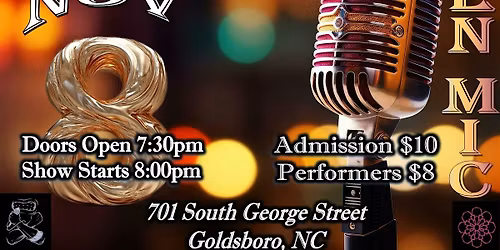First Amendment - Goldsboro Open Mic Anniversary