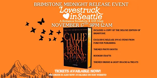 Brimstone by Callie Hart | Midnight Release Party