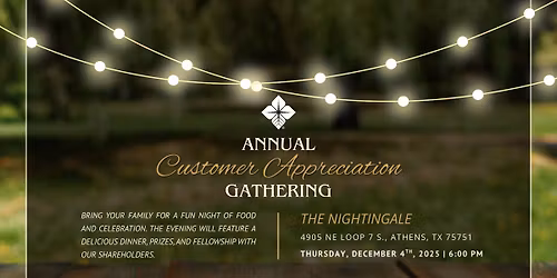 Customer Appreciation Gathering