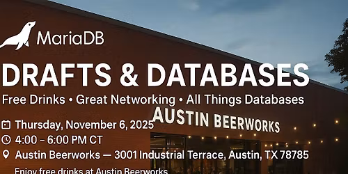 DRAFTS & DATABASES Hosted by MariaDB