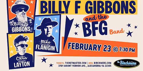 Billy F Gibbons and the BFG Band