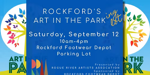 Rogue River Art Association Art in the Park(ing) Lot