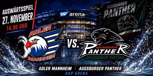 DEL: Mannheim - Augsburg