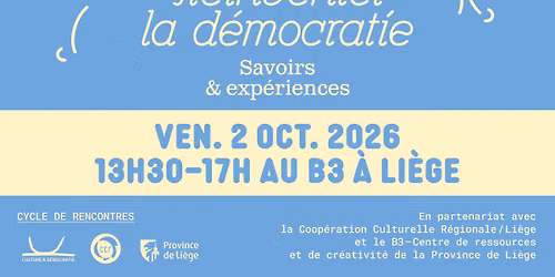 Forum ouvert R\u00e9inventer la d\u00e9mocratie