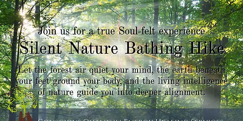 SILENT Nature Bathing Hike