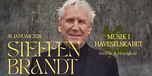 STEFFEN BRANDT - Musik i Haveselskabet