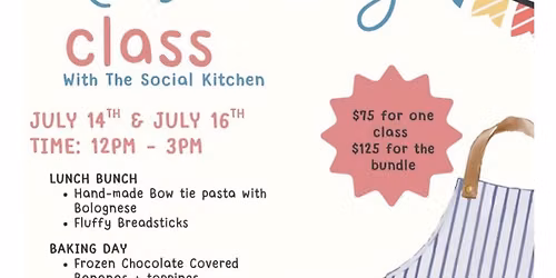 Kids Cooking Camp - LUNCH BUNCH