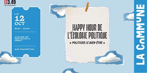 HAPPY HOUR DE l'ECOLOGIE POLITIQUE \ud83c\udf31