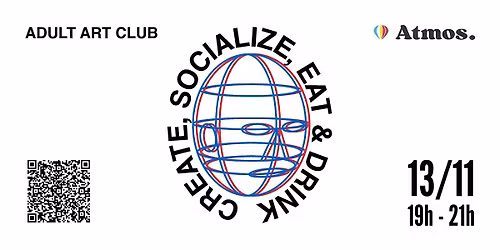 Creative Apero & Social Art Night at Atmos Concept (Nice, FR)