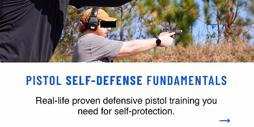 Pistol Defense Fundamentals