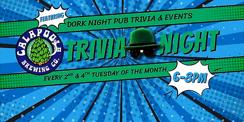 Trivia Night Tuesday at Calapooia Brewing