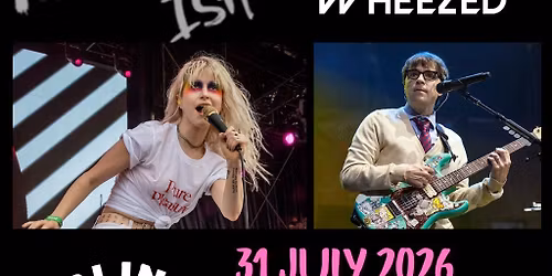 Wheezed (Weezer Tribute) and Paramoreish (Paramore Tribute)