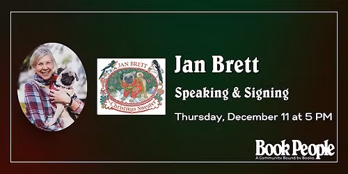 BookPeople Presents: Jan Brett - The Christmas Sweater