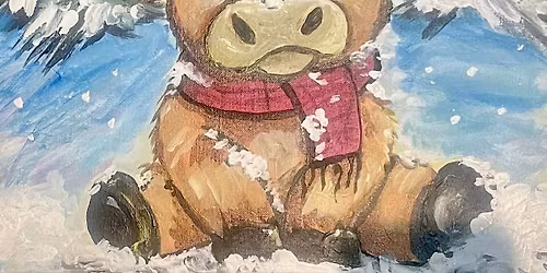 Fundraising paint night- for Calgary Therapeutic Riding Association 