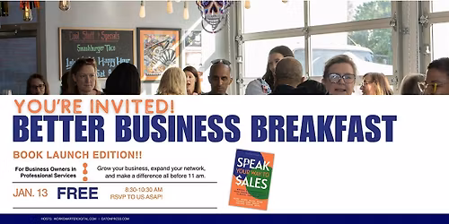 Better Business Breakfast Book Launch Edition