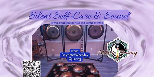 Silent Self-Care + Sound (self-guided stretch or stillness)