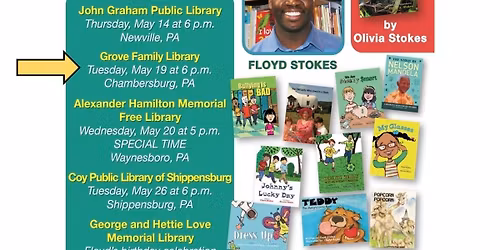SuperReader - Free Fun Family Event with Author Floyd Stokes