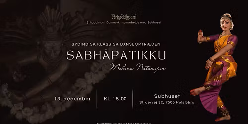 Sabh\u0101patikku - A Thematic Bharatanatyam Recital
