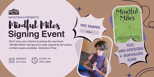 Mindful Miles: Book Launch & Signing